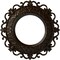 Ekena Millwork Orrington Ceiling Medallion (Fits Canopies up to 6 5/8"), 13 1/4"OD x 6 5/8"ID x 1 1/8"P, Bronze CM13ORBZS - alternate 1